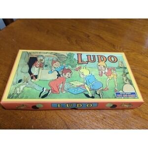 LUDO BOARD GAME Elves OPEN  REPRODUCTION  Retro Range Toys & Games